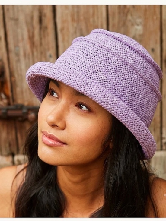 L.I.P.S. Accessories - ✨ Lavender Bucket Hat / Cloche ✨Ultimate Cottagecore Aesthetic Accent!